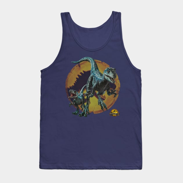 Blue and Beta Dominion Tank Top by WorldDinosaurs